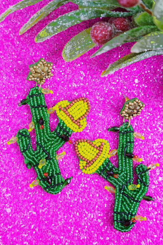 Lit As A Christmas Tree Earrings