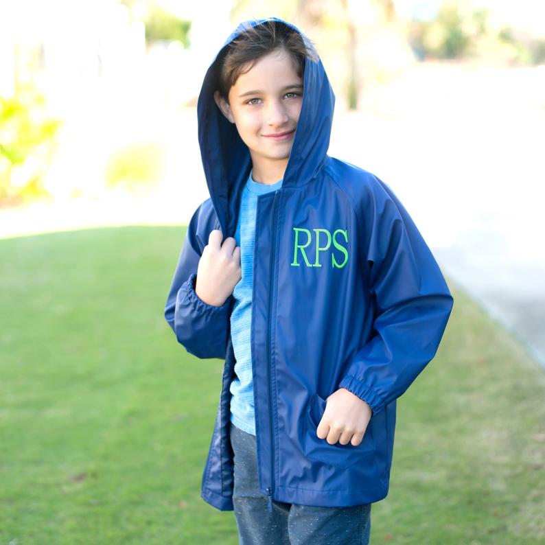 Kids' Rain Jacket {Multiple Colors Available}